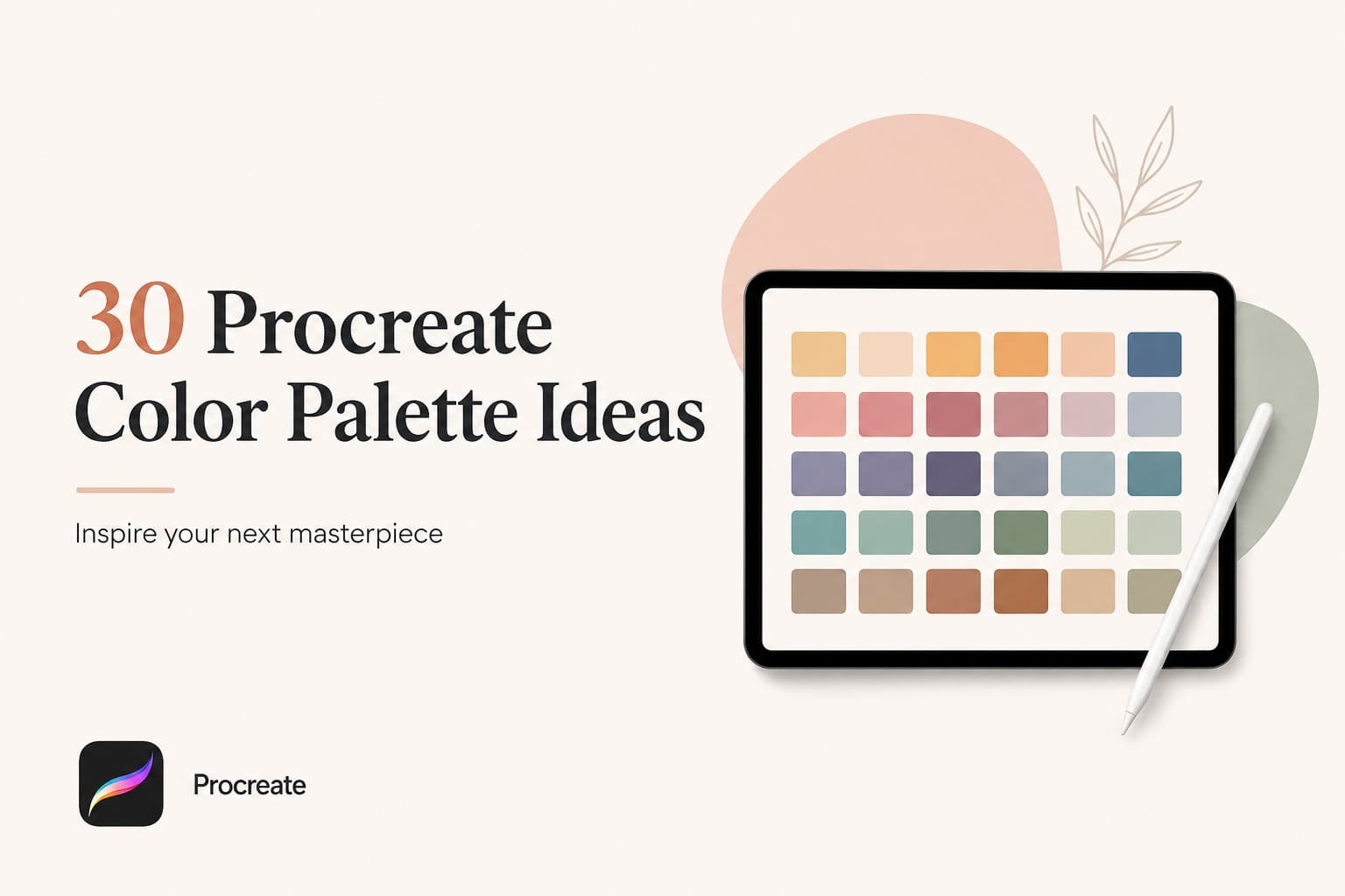 30 Procreate Color Palette Ideas With Coloraccy