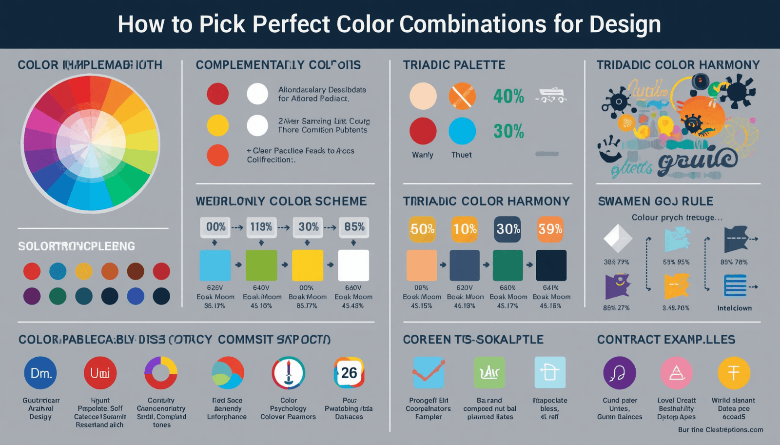 How to Pick Perfect Color Combinations for Any Design by Coloraccy