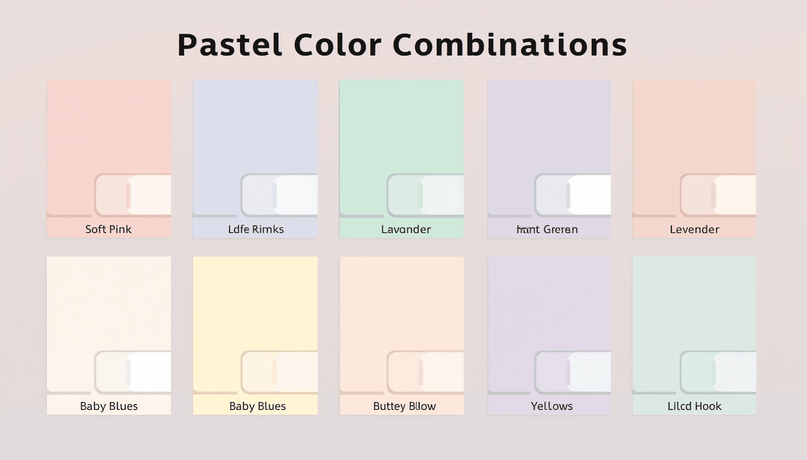 Top 7 Pastel Color Combinations for Digital Art by Coloraccy